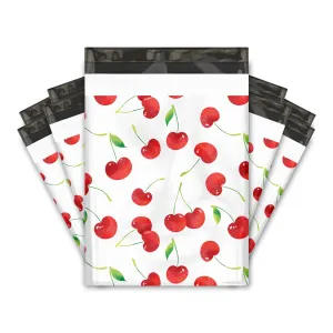 10x13 Cherries Designer Poly Mailers Shipping Envelopes Premium Printed Bags