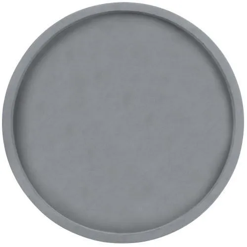 16 inch Cement Bathroom Vanity Tray, Dark Gray