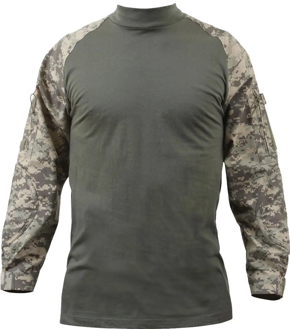 ACU Digital Camouflage - Military Tactical Lightweight Flame Resistant Combat Shirt