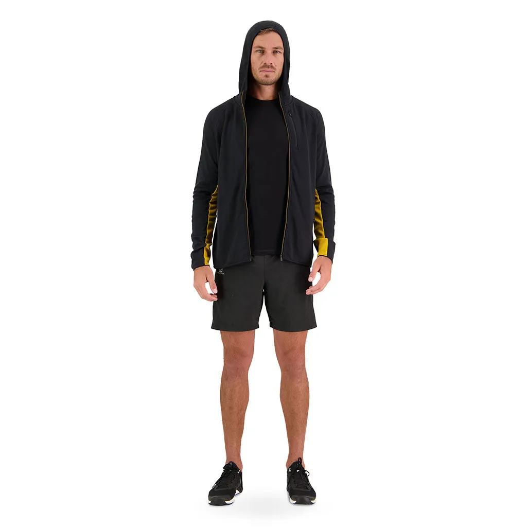 Approach Merino Gridlock Hood | Men's