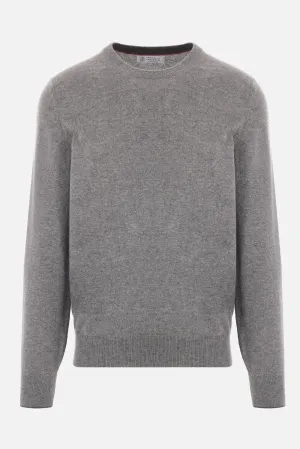 Basic Ribbed Cashmere Pullover