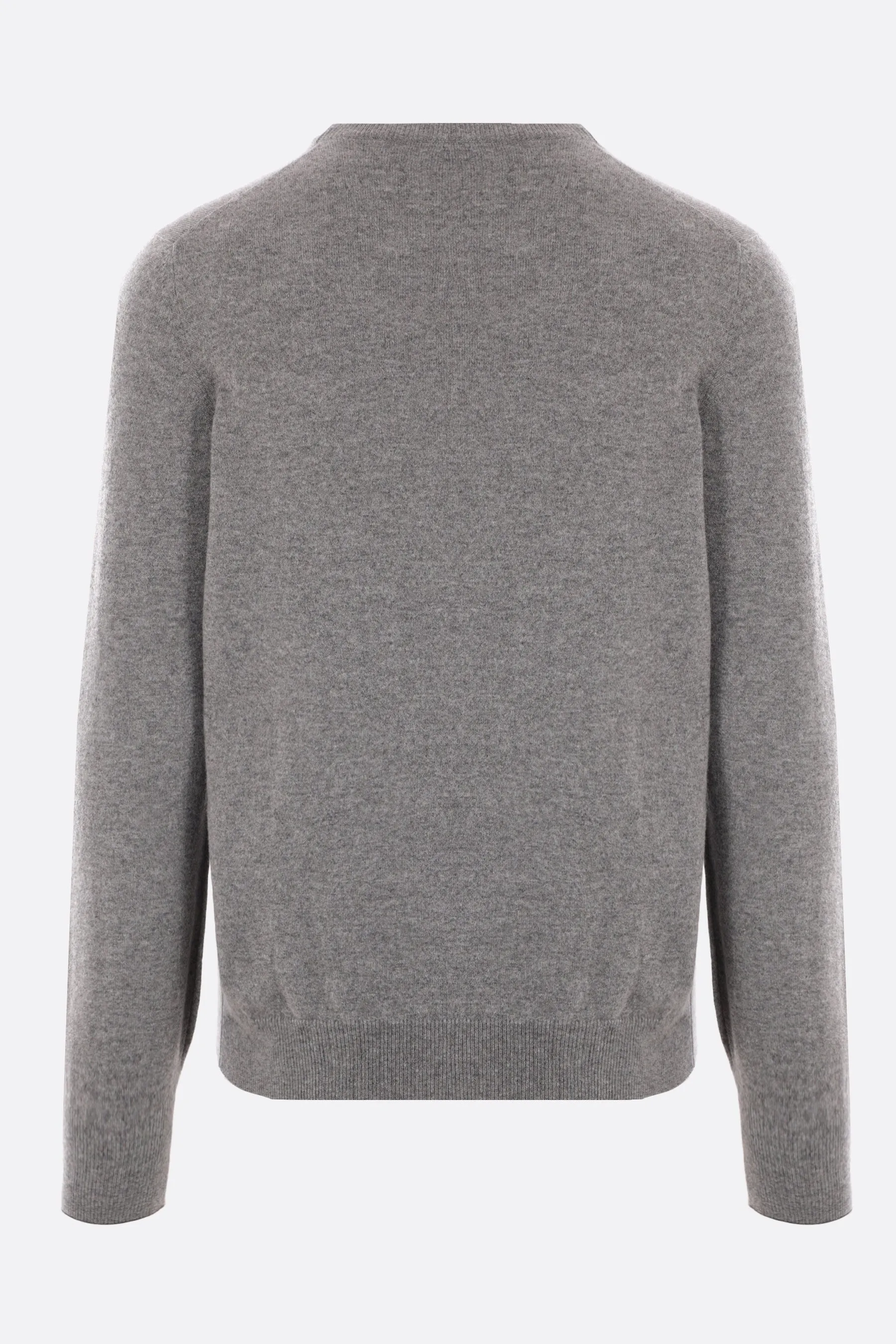 Basic Ribbed Cashmere Pullover