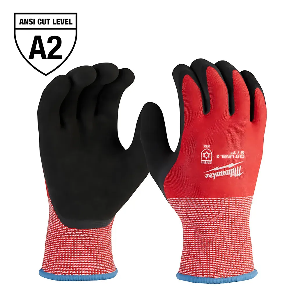 Cut Level 2 Winter Dipped Gloves - S