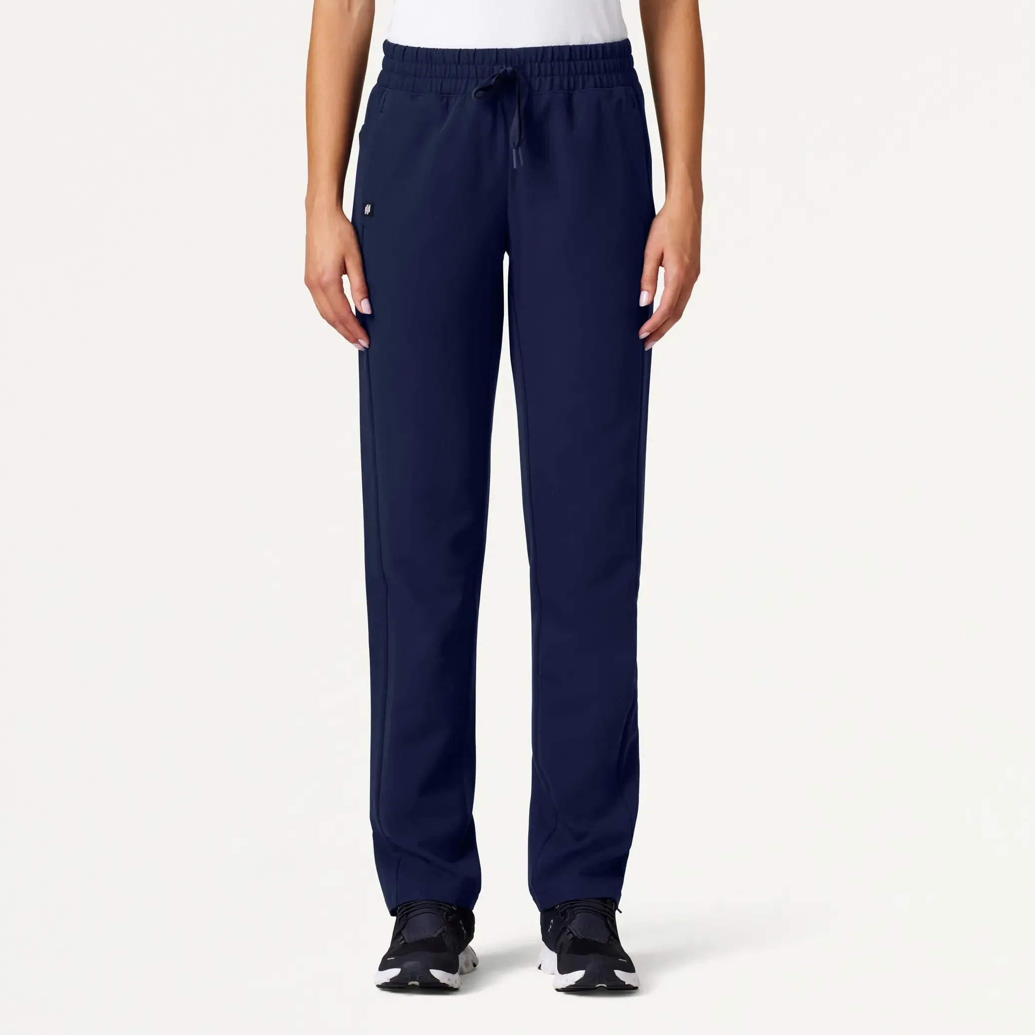 Jaanuu Women's Effie Slim 6-Pocket Scrub Pant - Midnight Navy