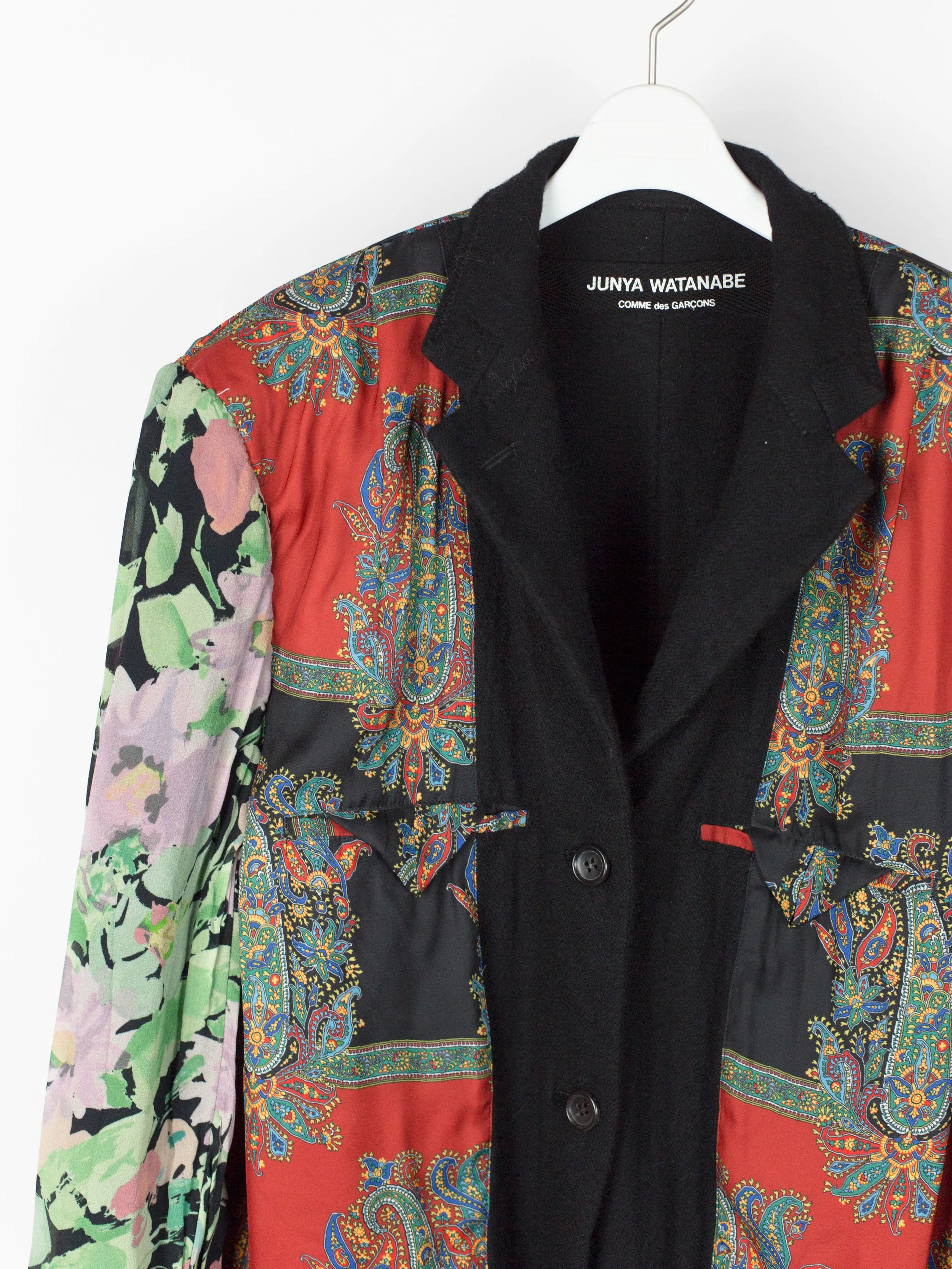 Junya Watanabe AW19 Reversible Floral Lining Blazer