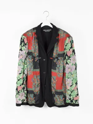 Junya Watanabe AW19 Reversible Floral Lining Blazer