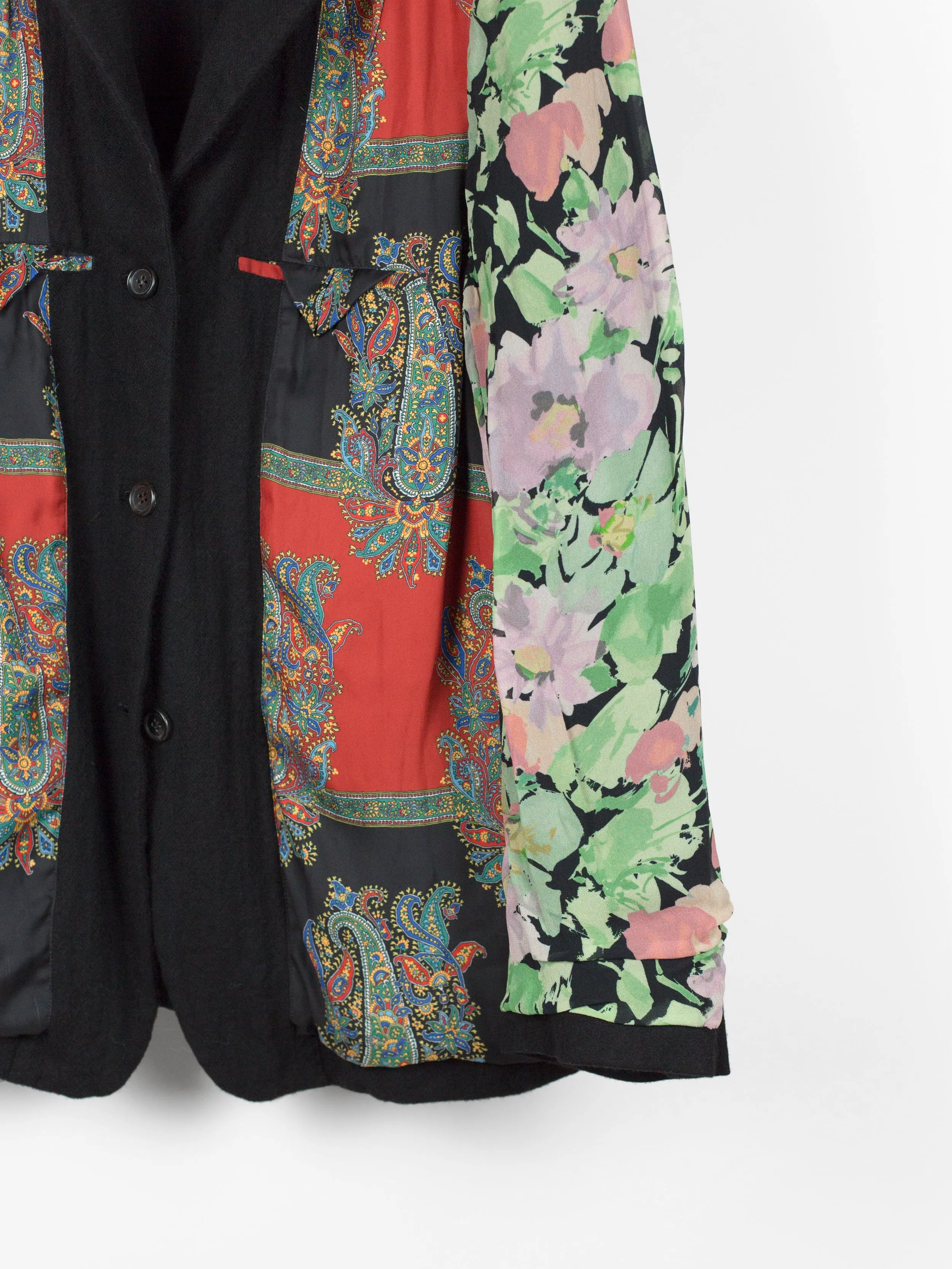 Junya Watanabe AW19 Reversible Floral Lining Blazer