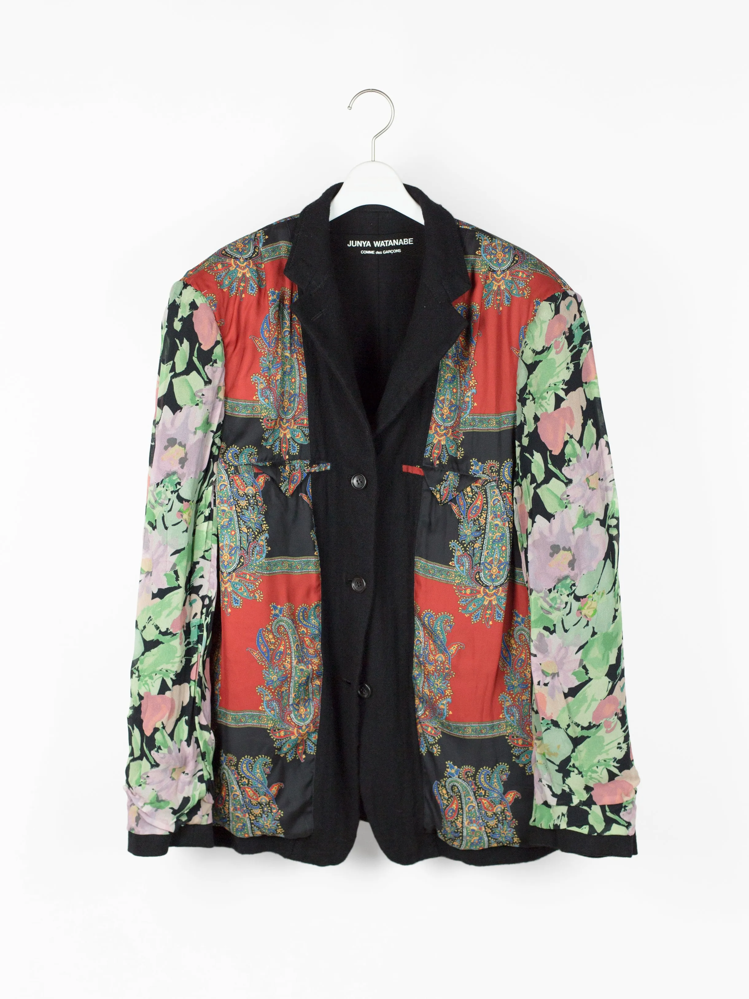 Junya Watanabe AW19 Reversible Floral Lining Blazer