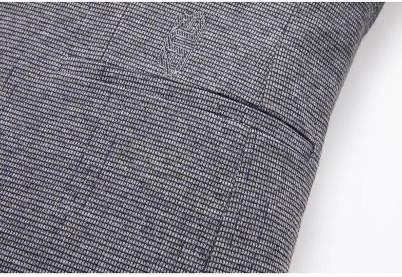 Men Blazer - Grey Slim Fit Blazer