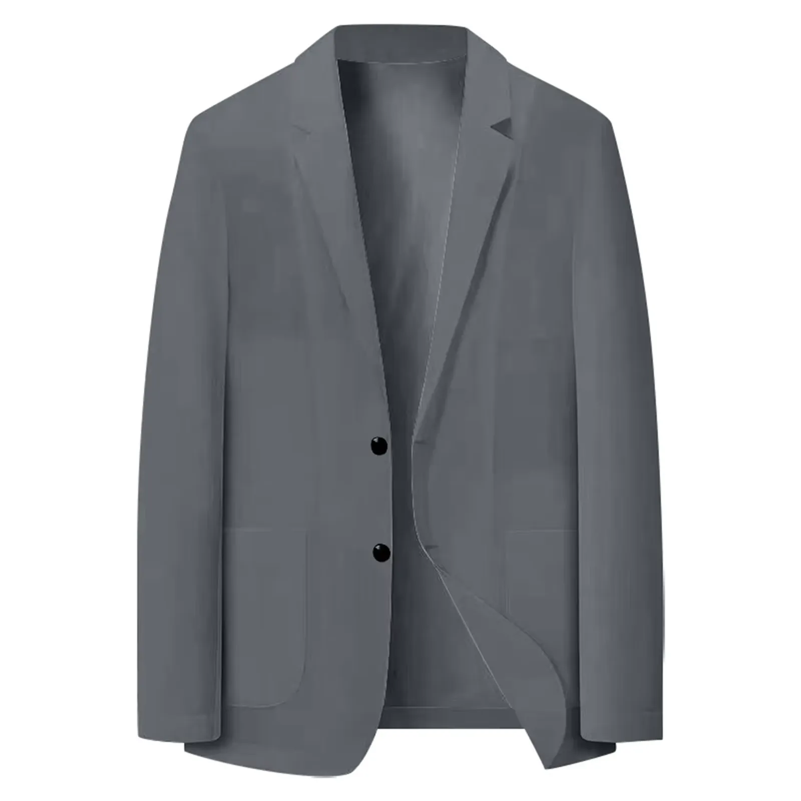 Men's Lightweight Slim Fit Two-Button Blazer | Ideal for All Seasons