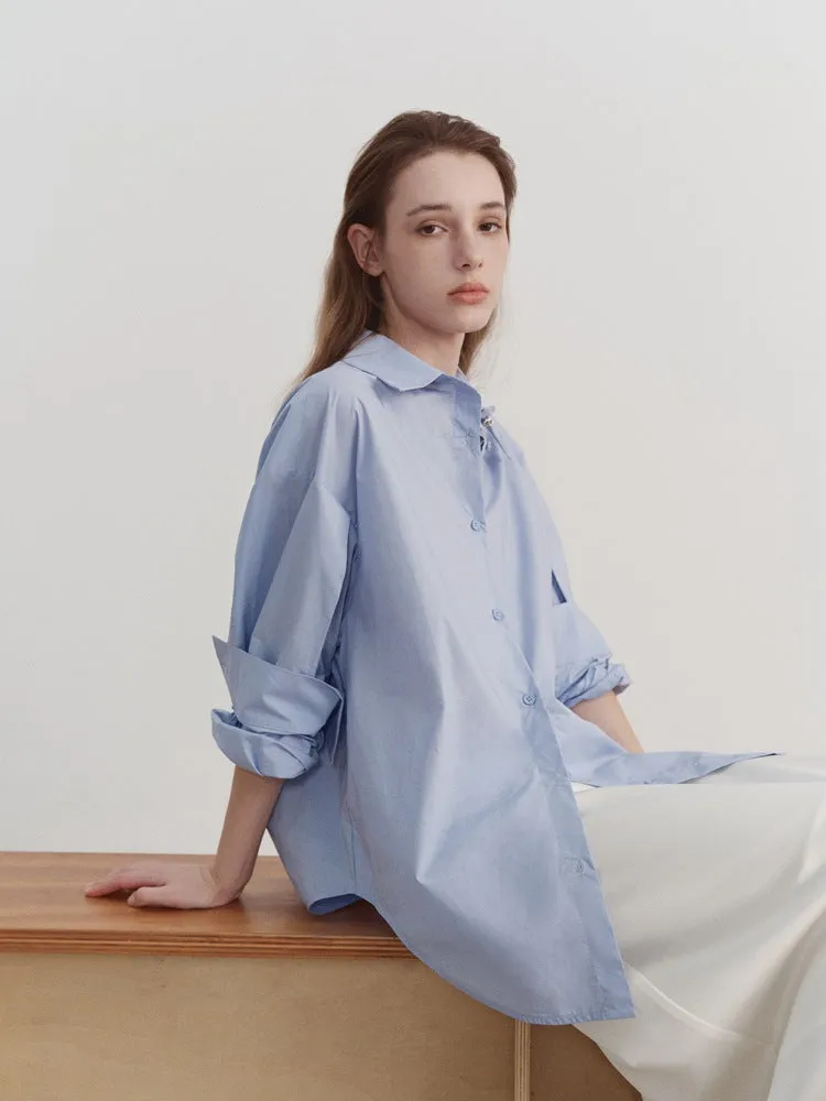 Minimalist Oversized Relaxed Shirt