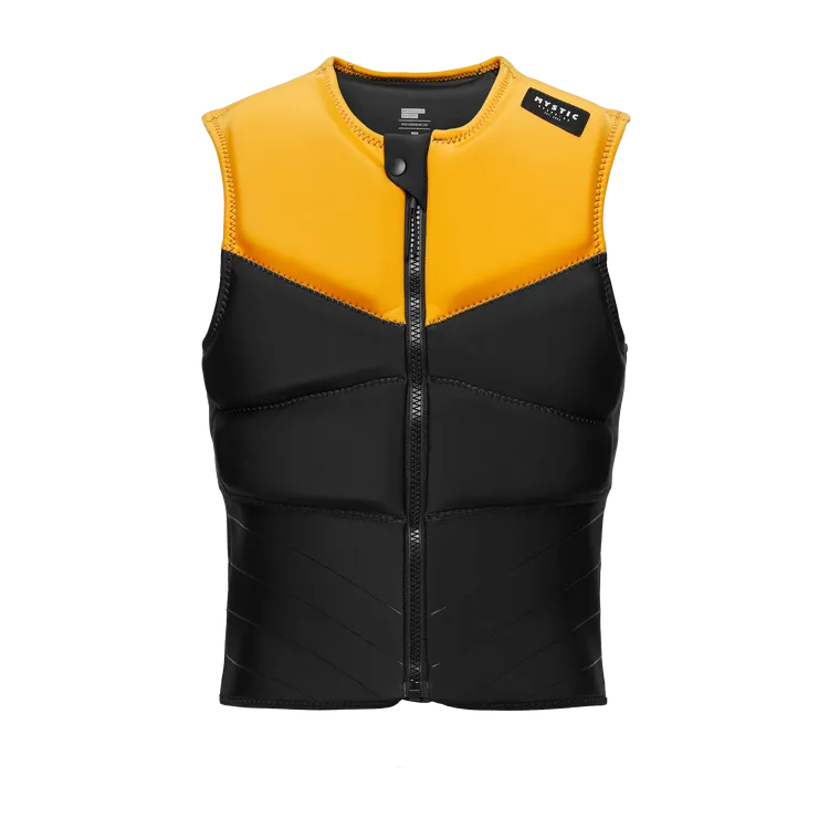 Mystic Block Impact FZ Kite Vest-Retro Orange