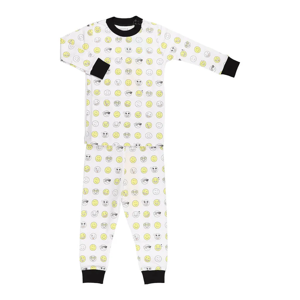 Noomie 2 Piece Pajamas Happy Faces