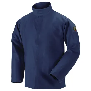 Revco Black Stallion Navy Premium Lenzing FR Welding Jacket (JF4520-NV)