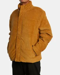 RVCA Townes Quilted Jacket - Camel