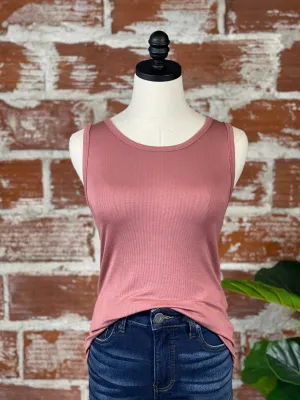 Slinky Tank in Rose